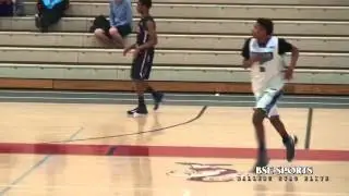 Division I Prospect Ishmael El Amin 6'2 PG Net Gain Sports (Goes Off on St. Louis Eagles)