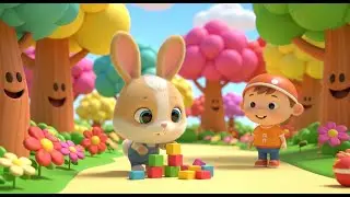 The Bunny Who Built a Castle | Educational Kids Song