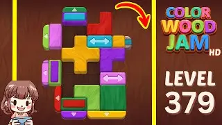 Color Wood Jam Level 379 Solution Walkthrough
