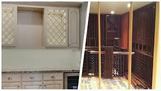 75 Traditional Light Wood Floor Wine Cellar Design Ideas You'll Love ➤