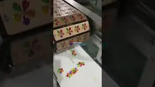 Five color gummy candy depositing machine