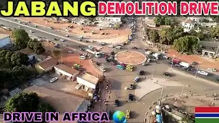 Jabang's Transformation: Road Update After Demolition with clean roads, widened pathways