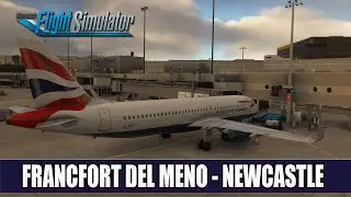 Flight Simulator 2020 ✈️ | Vuelo Online | Fráncfort del Meno a Newcastle | British Airways