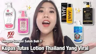 Review Lotion Thailand Yang Viral |Mimi AHA, Alpha Arbutin,Thai Goat&rsquo;s Milk, Extra Pure White Lotion