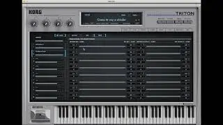 VST Korg Tritón - Combinación de sonidos