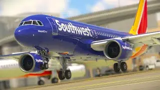 EPIC FAIL or MASTERCLASS Dangerous Crosswind Landing   Southwest A320 DFW