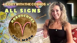 Aries Full Moon 🌕 Rising Sign Horoscopes + Tarot Card Pull! Secret Alliance Spiderweb & Bold Action