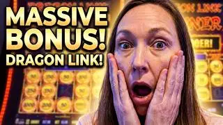 MASSIVE Dragon Link Bonus Hit!