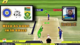 India vs South Africa match |World Cricket 2021 season 1 gameplay |World Cricket 2021 Download link