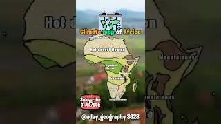 Climate map of Africa
