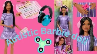 Autistic Barbie doll toy unboxing￼