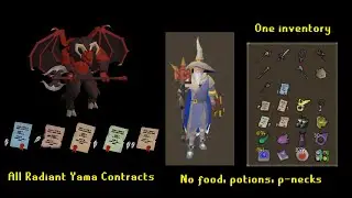 Radiant Oathplate Contracts, 1 inventory, no food/potions/p-necks