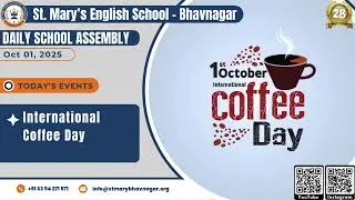 Daily School Assembly | 01-10-2025 | St. Mary&rsquo;s English School - Bhavnagar