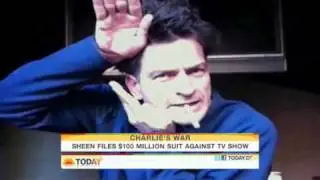 TODAY SHOW:  Charlie Sheen's home searched for firearms by L.A. police.