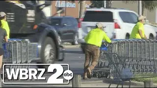 Community clean up group returns Walmart shopping carts after company failed to collect