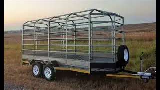 DIY Livestock Trailer