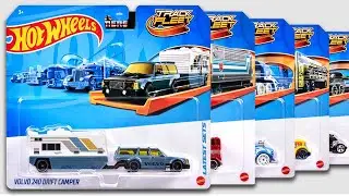 Showcase - Hot Wheels New Track Fleet Set, Volvo 240 Drift, Optimus Prime, Datsun bluebird & More.