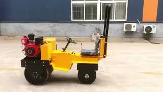 Double Drum Roller Loading & Shipping &ndash; 1 Ton Power with 20KN Force & Changchai Engine!