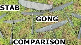 Comparison of Gong foil stabilizers