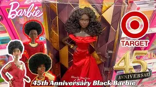 45th Anniversary Black Barbie by #KittyBlackPerkins! Target Shopping 🛍️🤎