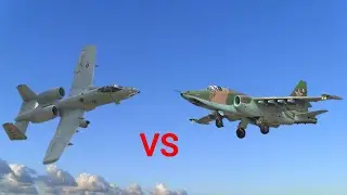 Ca&ccedil;as De ataque ao Solo, SU-25 vs A-10 Thunderbolt.