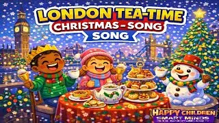 HCSM London Tea Time Christmas ☕🎄 | Cozy Kids Christmas Song in London