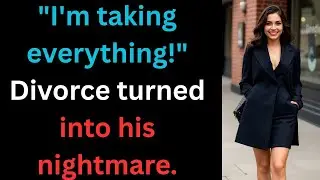 “I’ll take everything from you,” my husband said in court. But the divorce became his nightmare!
