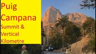 Puig Campana Summit and Descending the Vertical Kilometre