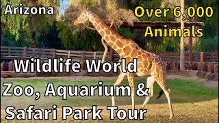 Tour of the Wildlife World Zoo, Aquarium & Safari Park [2026] - Litchfield Park, Arizona - USA