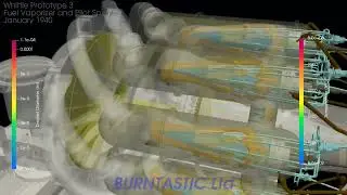 Whittle Prototype-3 Engine Combustor CFD Analysis