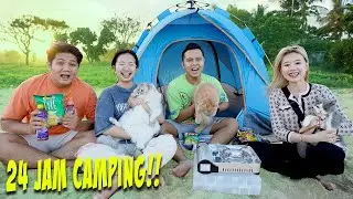 24 JAM CAMPING DI PANTAI!! BARENG CIKU, BOO DAN PAM PAM KUCING!!
