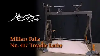 Millers Falls No. 417 Treadle Lathe