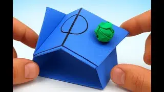 How to make Origami TENNIS Paper Toy | Easy origami TENNIS TOY | Stress Relief Toy #tennis #toys