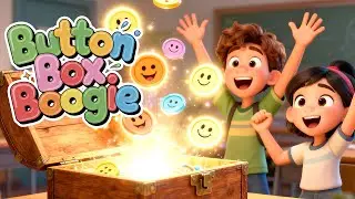Button Box Boogie | Kids Dance & Color Song | Learn Colors & Counting