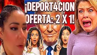 CAROLINA SANDOVAL DEFIENDE A ALICIA MACHADO Y ENFRENT4 AL HOMBRE MAS PODEROSO DEL MUNDO