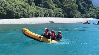MAC hostel Haast River trip 2022