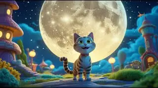 A Big Moon Shines in the Sky | Magical Night Rhyme for Kids | Rhyme Land