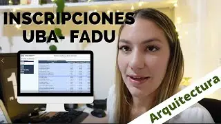 Inscripciones ARQUITECTURA UBA - FADU
