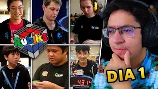 Rubik's Cube World Championship |  D&iacute;a 1 (Resumen)