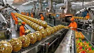 Inside a Modern Indian Laddoo Factory -- From Roasted Besan to Ghee-Rich Laddoos (Full Process)