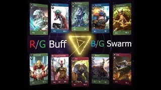 Artifact: Red/Green Buff Vs Blue/Green Swarm