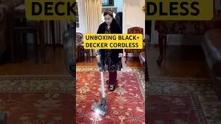 Unboxing My New Black+Decker Cordless Vacuum #powerseries #blackdecker #cordlessvacuum #homefinds