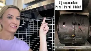 Aspiratör İç Kısmını Kolayca Temizleyin! | Ovma Yok! Uğraşma Yok!