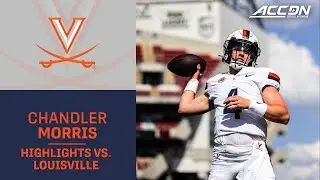 Virginia QB Chandler Morris&nbsp;Highlights vs. Louisville