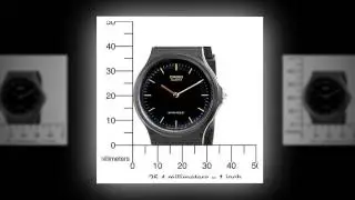 Casio Men's MQ24 1E Black Resin Watch