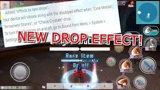[SAOIF] NEW RARE DROP EFFECT! | Armament stone & Core metal Drop