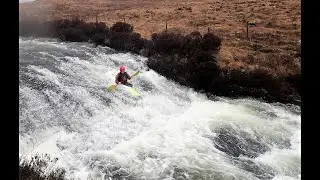 When the rain came down. White water kayaking Donegal Ireland