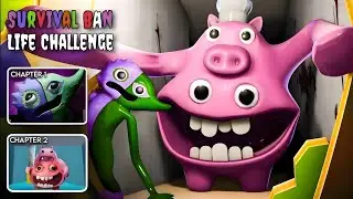 Survival Ban Life Challenge Vs Green Monster All Boss (Chapter 1, 2) New Update
