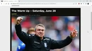 The Warm Up &ndash; with Johnny Vaughan part 20