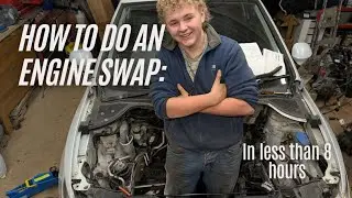 How to do an engine swap: The professional way!
